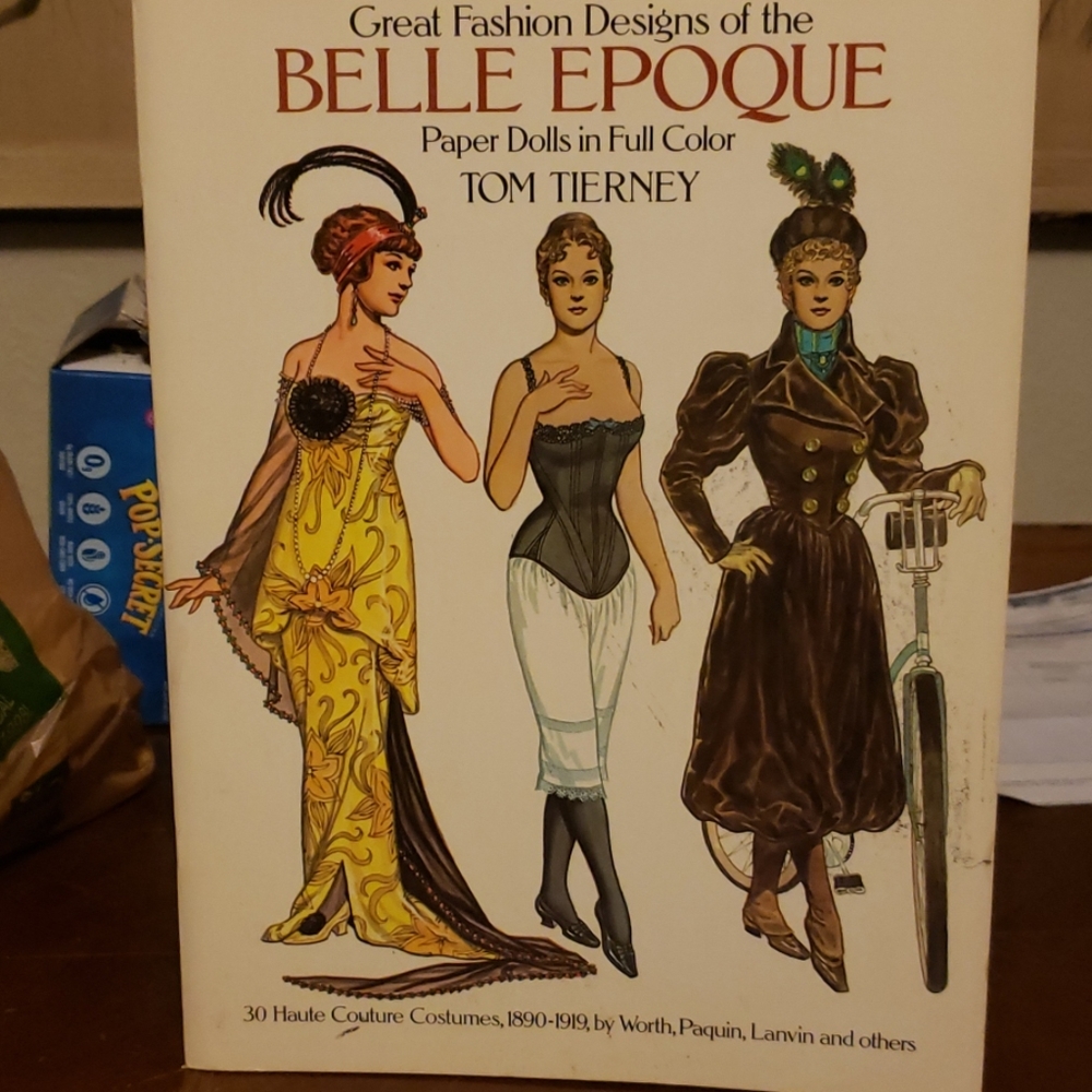 Paper Doll Books 1977-1982 Victorian Belle Epoque